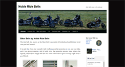 Desktop Screenshot of nobleridebells.com
